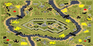 Acient Ground By Diesystem (2-4) - Red Alert 2 Map Preview Image